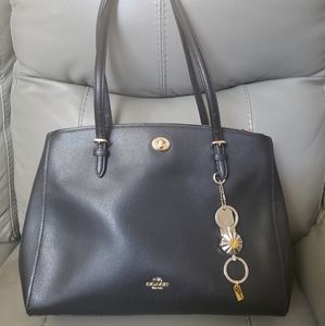 Beautiful large black Coach purse